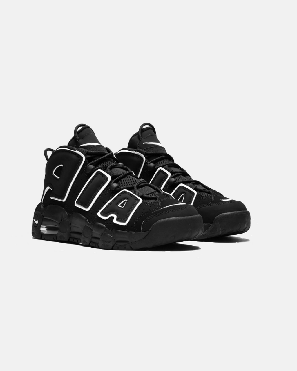 Air More Uptempo "Black/ White-Black