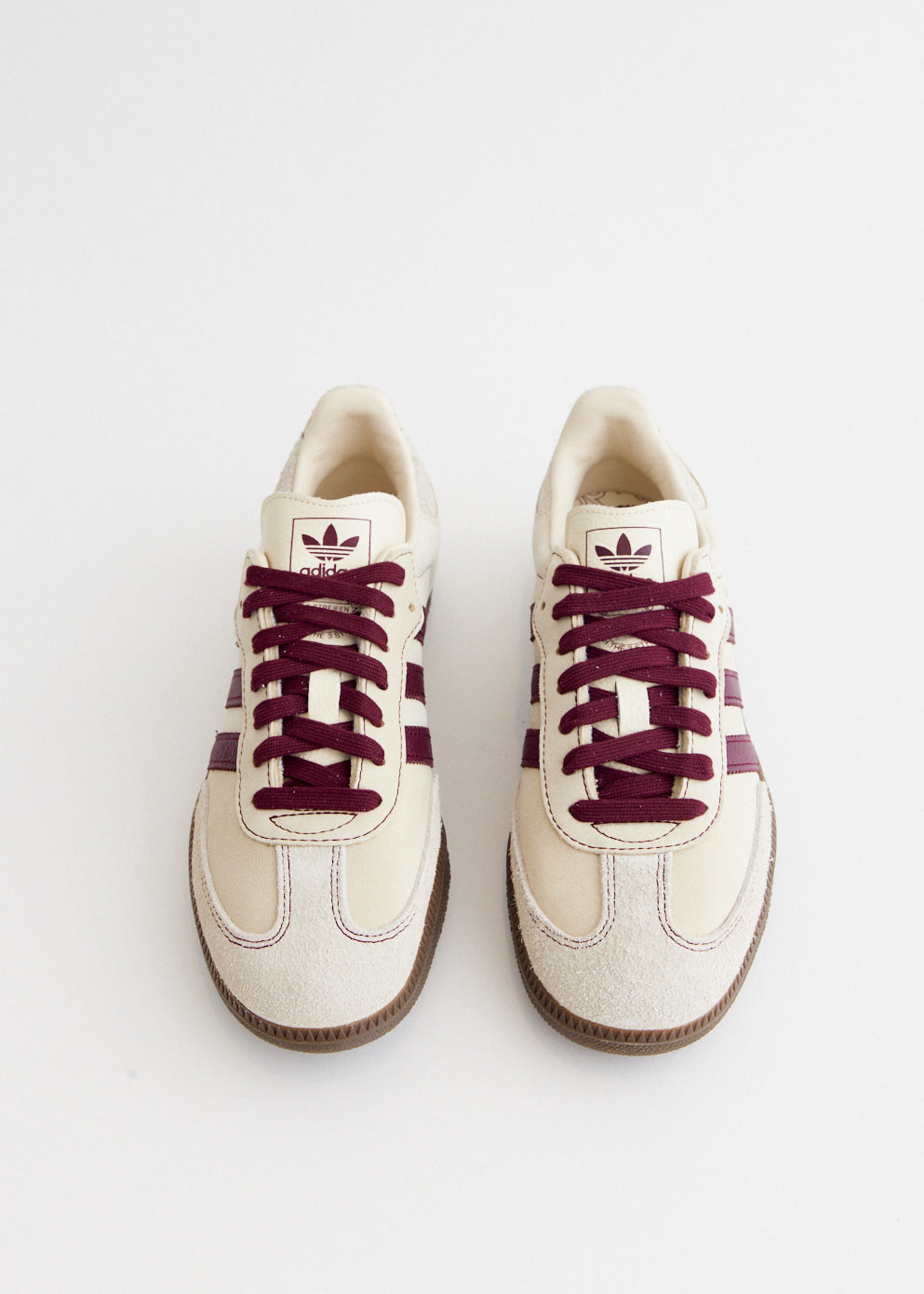 Adidas Samba Wonder White Maroon