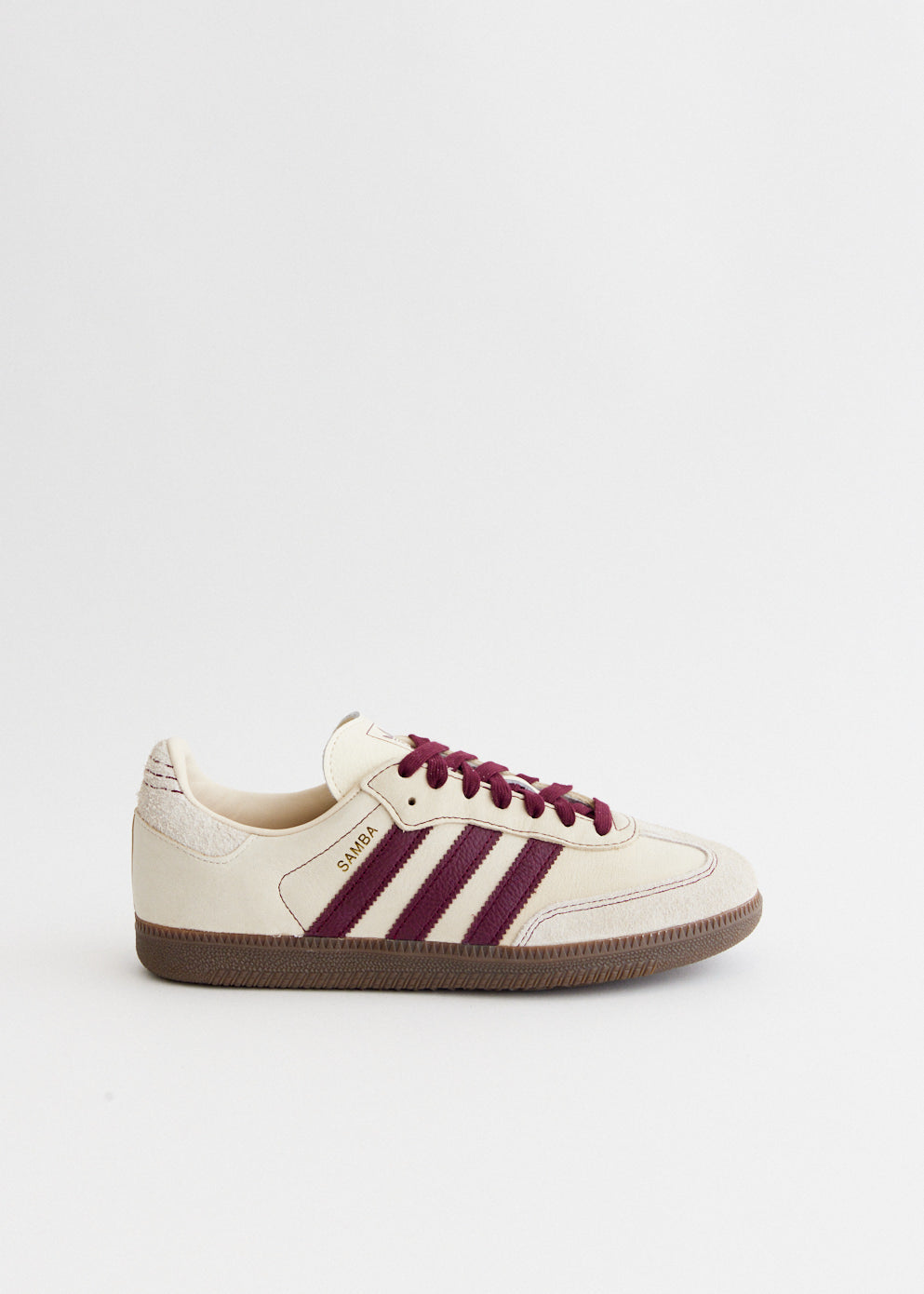 Adidas Samba Wonder White Maroon