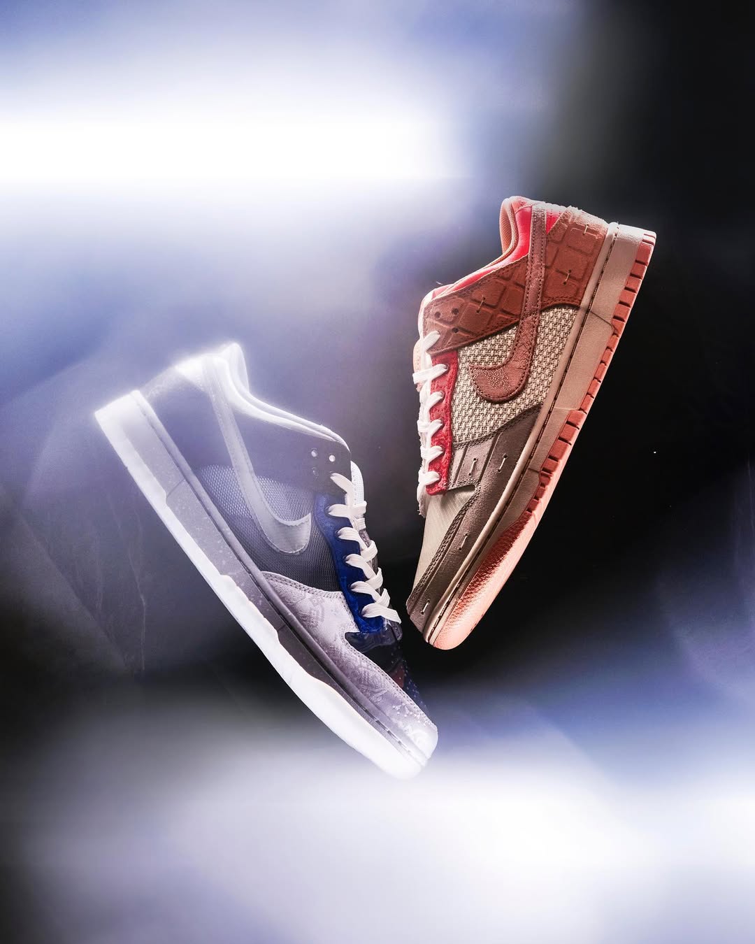 What the ? Clot x Nike Dunks