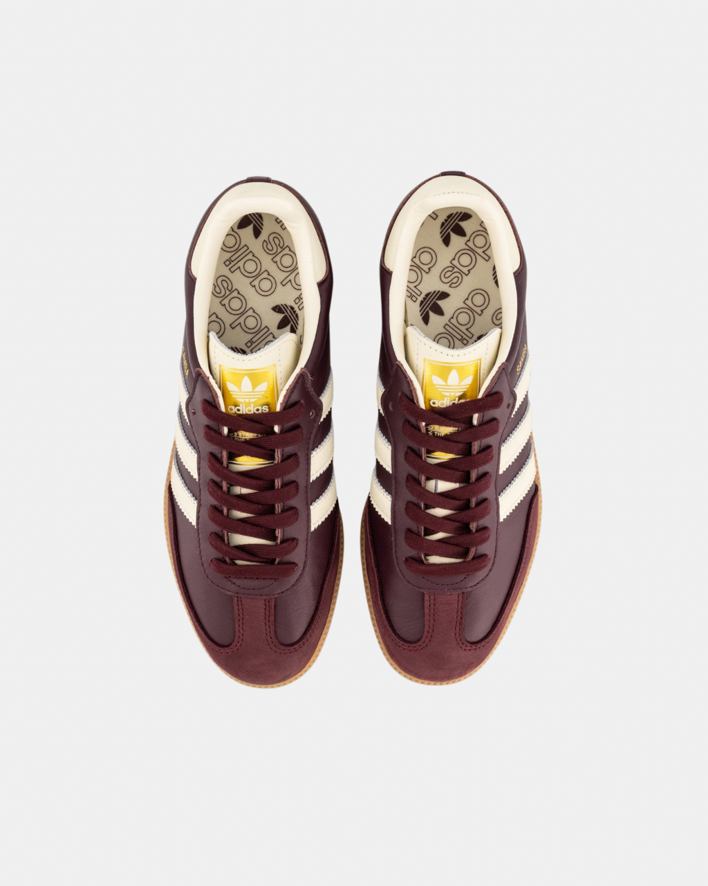 Adidas Samba OG Maroon & Cream White
