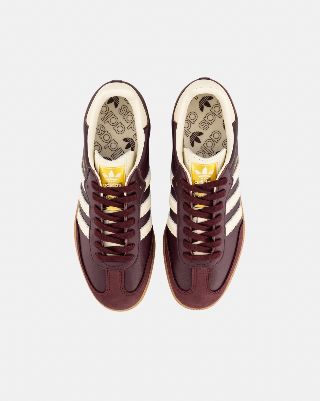 Adidas Samba OG Maroon & Cream White